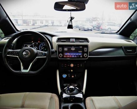 Білий Ніссан Ліф, об'ємом двигуна 0 л та пробігом 53 тис. км за 16800 $, фото 19 на Automoto.ua