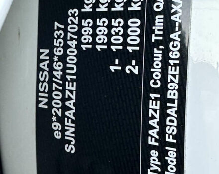 Белый Ниссан Лиф, объемом двигателя 0 л и пробегом 35 тыс. км за 12700 $, фото 56 на Automoto.ua