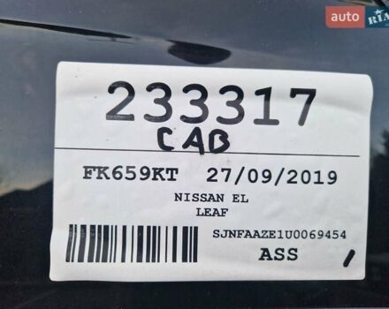 Белый Ниссан Лиф, объемом двигателя 0 л и пробегом 108 тыс. км за 10300 $, фото 4 на Automoto.ua