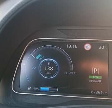 Білий Ніссан Ліф, об'ємом двигуна 0 л та пробігом 88 тис. км за 13800 $, фото 9 на Automoto.ua