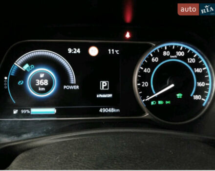 Білий Ніссан Ліф, об'ємом двигуна 0 л та пробігом 49 тис. км за 18500 $, фото 11 на Automoto.ua