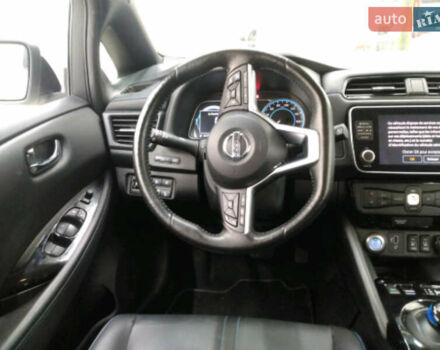 Білий Ніссан Ліф, об'ємом двигуна 0 л та пробігом 49 тис. км за 18500 $, фото 13 на Automoto.ua