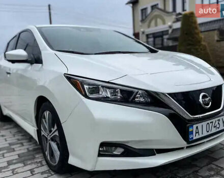 Білий Ніссан Ліф, об'ємом двигуна 0 л та пробігом 81 тис. км за 13700 $, фото 16 на Automoto.ua