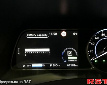 Белый Ниссан Лиф, объемом двигателя 0 л и пробегом 69 тыс. км за 15300 $, фото 3 на Automoto.ua
