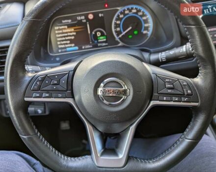 Белый Ниссан Лиф, объемом двигателя 0 л и пробегом 77 тыс. км за 12999 $, фото 17 на Automoto.ua