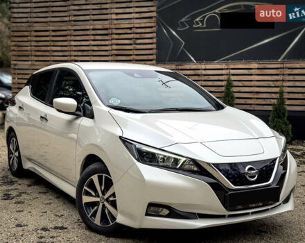 Білий Ніссан Ліф, об'ємом двигуна 0 л та пробігом 18 тис. км за 14500 $, фото 8 на Automoto.ua