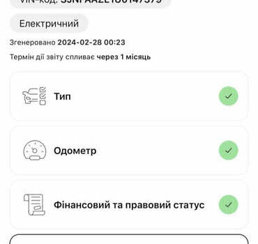 Білий Ніссан Ліф, об'ємом двигуна 0 л та пробігом 22 тис. км за 15750 $, фото 6 на Automoto.ua