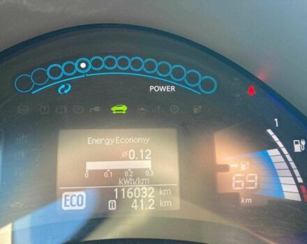 Білий Ніссан Ліф, об'ємом двигуна 0 л та пробігом 116 тис. км за 5200 $, фото 5 на Automoto.ua