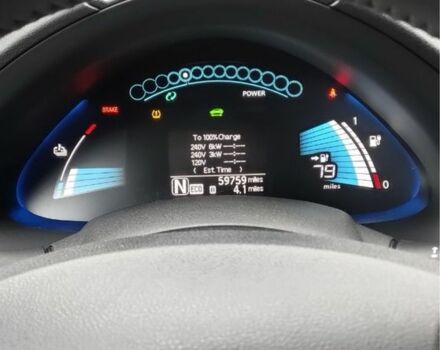 Белый Ниссан Лиф, объемом двигателя 0 л и пробегом 92 тыс. км за 7200 $, фото 7 на Automoto.ua