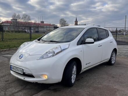 Білий Ніссан Ліф, об'ємом двигуна 0 л та пробігом 96 тис. км за 8200 $, фото 1 на Automoto.ua