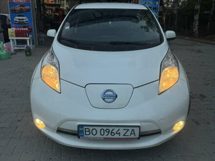 Белый Ниссан Лиф, объемом двигателя 0 л и пробегом 153 тыс. км за 6000 $, фото 1 на Automoto.ua