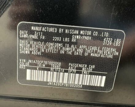 Чорний Ніссан Ліф, об'ємом двигуна 0 л та пробігом 135 тис. км за 9700 $, фото 16 на Automoto.ua