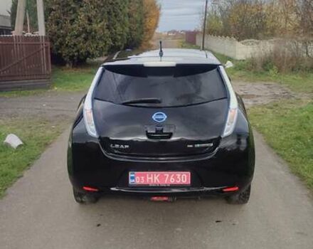 Черный Ниссан Лиф, объемом двигателя 0 л и пробегом 96 тыс. км за 4990 $, фото 1 на Automoto.ua