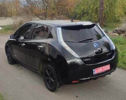 Черный Ниссан Лиф, объемом двигателя 0 л и пробегом 96 тыс. км за 4990 $, фото 6 на Automoto.ua