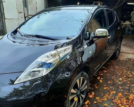 Черный Ниссан Лиф, объемом двигателя 0 л и пробегом 125 тыс. км за 7300 $, фото 11 на Automoto.ua