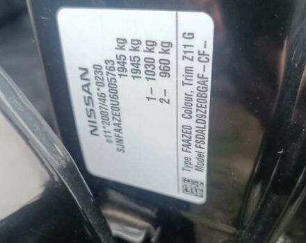Черный Ниссан Лиф, объемом двигателя 0 л и пробегом 100 тыс. км за 6350 $, фото 26 на Automoto.ua