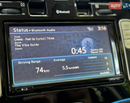 Черный Ниссан Лиф, объемом двигателя 0 л и пробегом 122 тыс. км за 6900 $, фото 27 на Automoto.ua