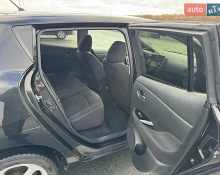 Черный Ниссан Лиф, объемом двигателя 0 л и пробегом 116 тыс. км за 6900 $, фото 19 на Automoto.ua