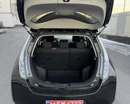 Черный Ниссан Лиф, объемом двигателя 0 л и пробегом 98 тыс. км за 7200 $, фото 5 на Automoto.ua