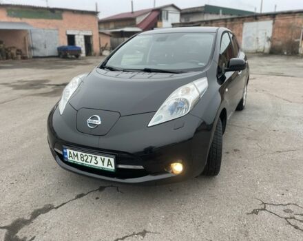 Черный Ниссан Лиф, объемом двигателя 0 л и пробегом 137 тыс. км за 6500 $, фото 11 на Automoto.ua