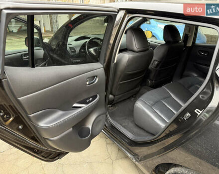 Черный Ниссан Лиф, объемом двигателя 0 л и пробегом 218 тыс. км за 6850 $, фото 16 на Automoto.ua