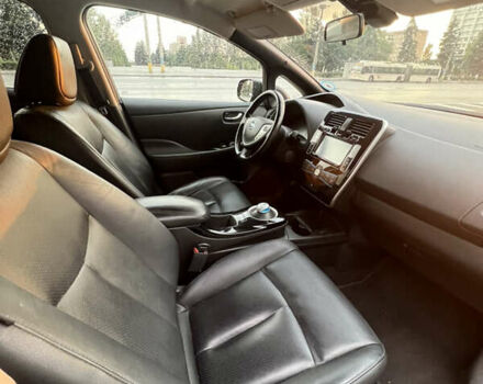 Черный Ниссан Лиф, объемом двигателя 0 л и пробегом 104 тыс. км за 8500 $, фото 14 на Automoto.ua