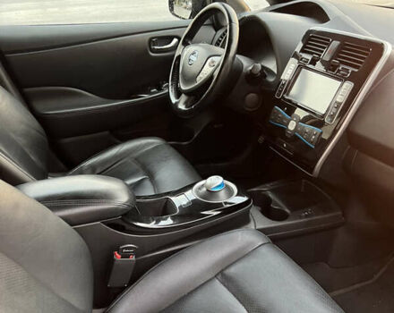 Черный Ниссан Лиф, объемом двигателя 0 л и пробегом 104 тыс. км за 8500 $, фото 13 на Automoto.ua