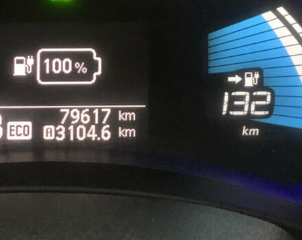 Черный Ниссан Лиф, объемом двигателя 0 л и пробегом 79 тыс. км за 7800 $, фото 3 на Automoto.ua