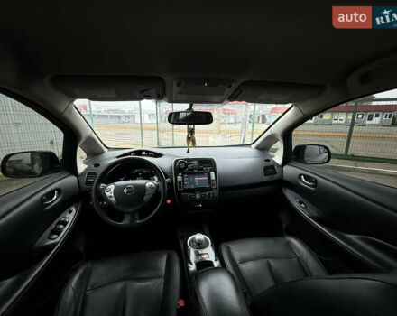 Черный Ниссан Лиф, объемом двигателя 0 л и пробегом 163 тыс. км за 7490 $, фото 15 на Automoto.ua