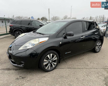 Черный Ниссан Лиф, объемом двигателя 0 л и пробегом 163 тыс. км за 7490 $, фото 1 на Automoto.ua