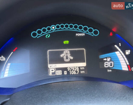 Черный Ниссан Лиф, объемом двигателя 0 л и пробегом 97 тыс. км за 7850 $, фото 20 на Automoto.ua