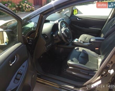 Черный Ниссан Лиф, объемом двигателя 0 л и пробегом 124 тыс. км за 11950 $, фото 1 на Automoto.ua