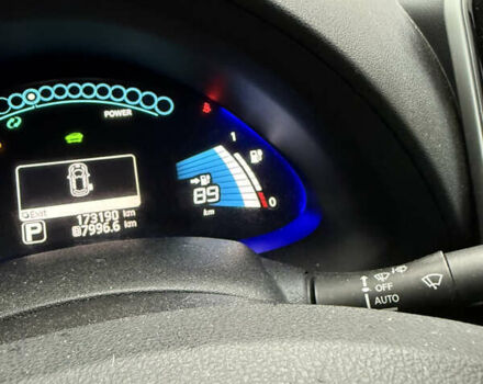 Черный Ниссан Лиф, объемом двигателя 0 л и пробегом 172 тыс. км за 7590 $, фото 10 на Automoto.ua