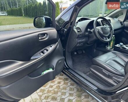 Черный Ниссан Лиф, объемом двигателя 0 л и пробегом 81 тыс. км за 7950 $, фото 9 на Automoto.ua