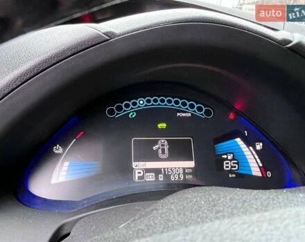 Черный Ниссан Лиф, объемом двигателя 0 л и пробегом 115 тыс. км за 7799 $, фото 7 на Automoto.ua