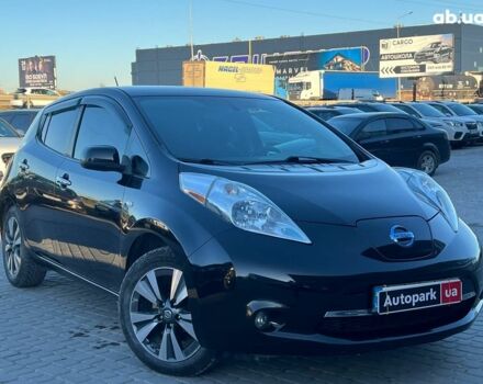 Черный Ниссан Лиф, объемом двигателя 0 л и пробегом 119 тыс. км за 7990 $, фото 10 на Automoto.ua