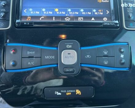 Черный Ниссан Лиф, объемом двигателя 0 л и пробегом 119 тыс. км за 7990 $, фото 28 на Automoto.ua