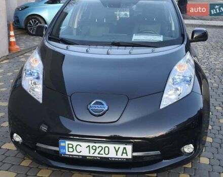 Черный Ниссан Лиф, объемом двигателя 0 л и пробегом 130 тыс. км за 7500 $, фото 10 на Automoto.ua