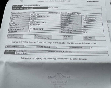 Черный Ниссан Лиф, объемом двигателя 0 л и пробегом 110 тыс. км за 7500 $, фото 25 на Automoto.ua