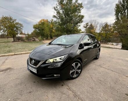 Черный Ниссан Лиф, объемом двигателя 0 л и пробегом 57 тыс. км за 14500 $, фото 1 на Automoto.ua