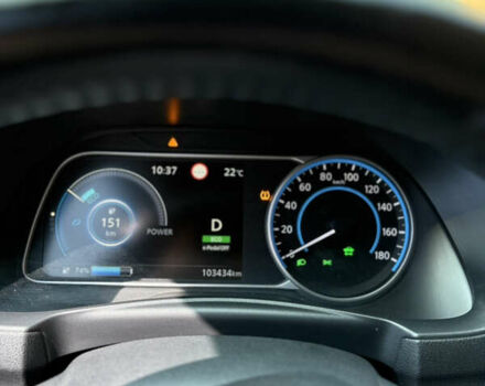 Черный Ниссан Лиф, объемом двигателя 0 л и пробегом 103 тыс. км за 13300 $, фото 19 на Automoto.ua