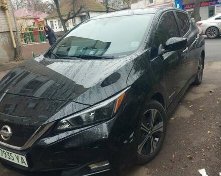 Черный Ниссан Лиф, объемом двигателя 0 л и пробегом 40 тыс. км за 13500 $, фото 1 на Automoto.ua