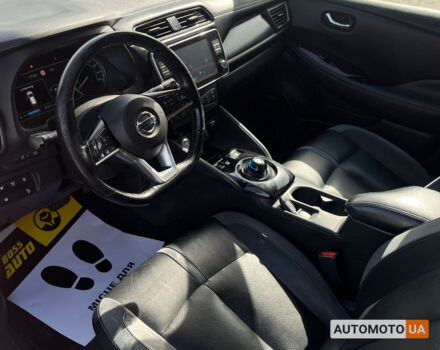 Черный Ниссан Лиф, объемом двигателя 62 л и пробегом 164 тыс. км за 18990 $, фото 9 на Automoto.ua