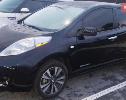 Черный Ниссан Лиф, объемом двигателя 0 л и пробегом 183 тыс. км за 5850 $, фото 1 на Automoto.ua