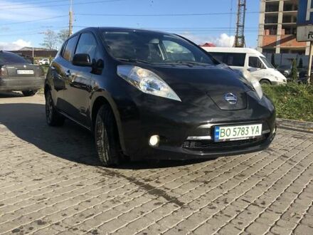 Черный Ниссан Лиф, объемом двигателя 0 л и пробегом 122 тыс. км за 6600 $, фото 1 на Automoto.ua
