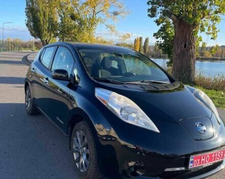 Черный Ниссан Лиф, объемом двигателя 0 л и пробегом 55 тыс. км за 6800 $, фото 1 на Automoto.ua