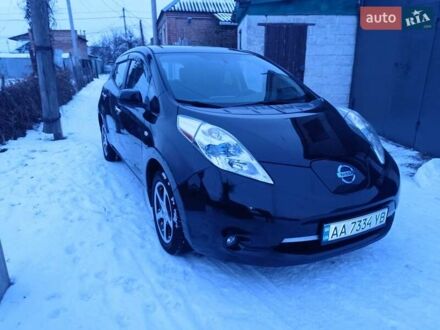 Черный Ниссан Лиф, объемом двигателя 0 л и пробегом 194 тыс. км за 6300 $, фото 1 на Automoto.ua