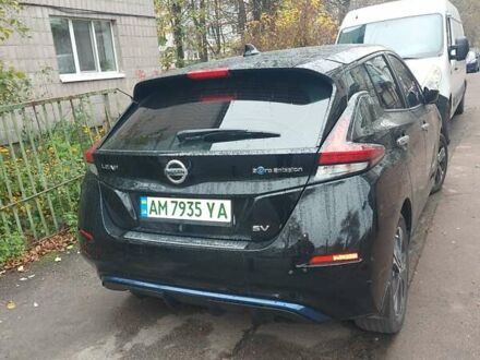 Черный Ниссан Лиф, объемом двигателя 0 л и пробегом 40 тыс. км за 13500 $, фото 1 на Automoto.ua