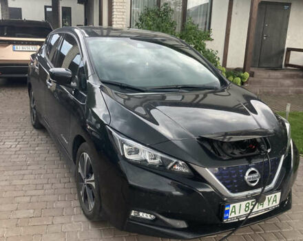 Чорний Ніссан Ліф, об'ємом двигуна 0 л та пробігом 77 тис. км за 14300 $, фото 1 на Automoto.ua
