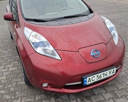 Красный Ниссан Лиф, объемом двигателя 0 л и пробегом 129 тыс. км за 4800 $, фото 1 на Automoto.ua